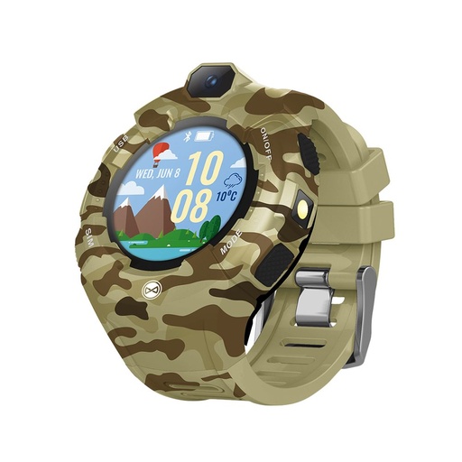 Forever Care Me KW-400 Kinder Smartwatch, military