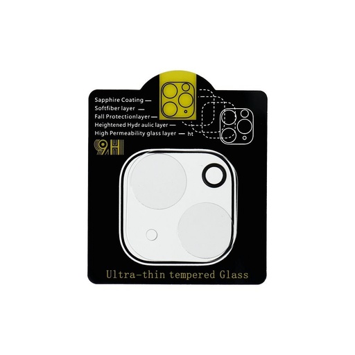 Apple iPhone 14 5D voll klebend Kameraschutz (Transparent)