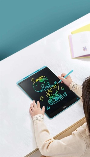 XO V02 LCD Schreibtafel 16" (Blau) – druckempfindlich Display, mit Löschtaste