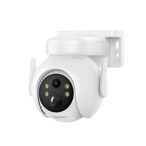 XO CR10 napelemes Sicherheits- IP WiFi kamera 300W (Weiß)