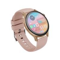 XO J6 AMOLED mit Display, magnetisch mit Befestigung, intelligent Sportuhr mit Anruffunktion (Rose Gold)