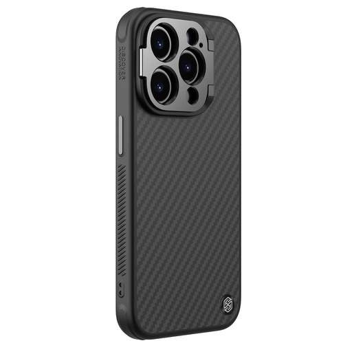 Apple iPhone 16 Pro Nillkin CarboProp aramid magsafe Backcover (Schwarz)