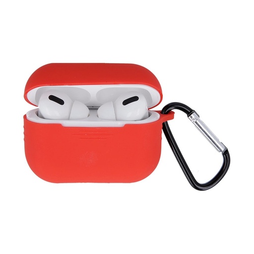Apple AirPods 4 Hülle mit Aufhänger (Rot)