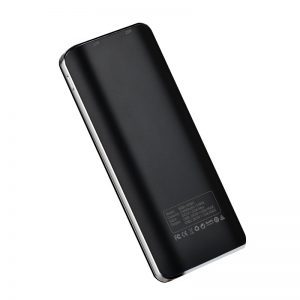 Hoco B23A power bank, 15000 mAh, LED Statusanzeige, LED Lampe, 2 USB port, schwarz