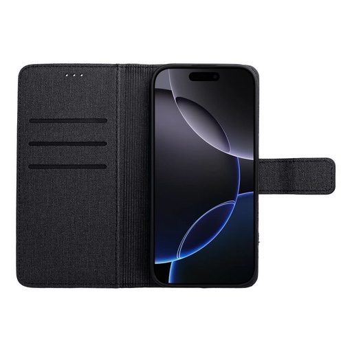 Samsung Galaxy A35 Gomma Klapphülle (Schwarz)