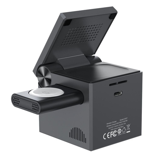 XO CX027 kabellos Ladeständer magsafe (Schwarz)