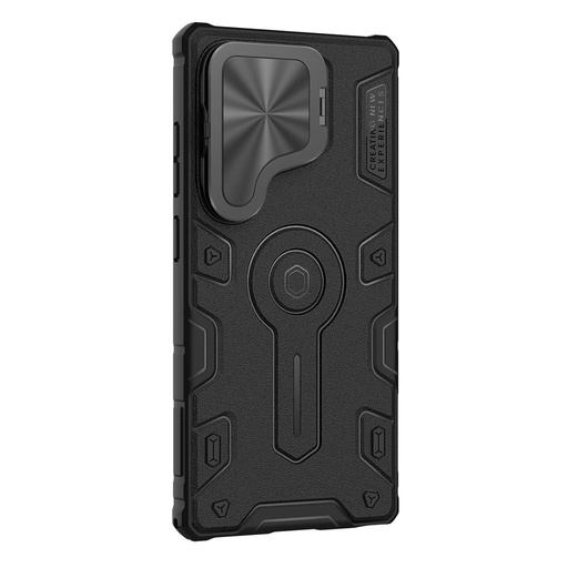 Samsung Galaxy S25 Ultra Nillkin CamShield Armor Prop MagSafe Backcover (Schwarz)