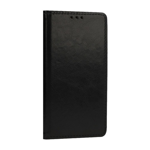 Samsung Galaxy A36 5G original Leder Klapphülle (Schwarz)