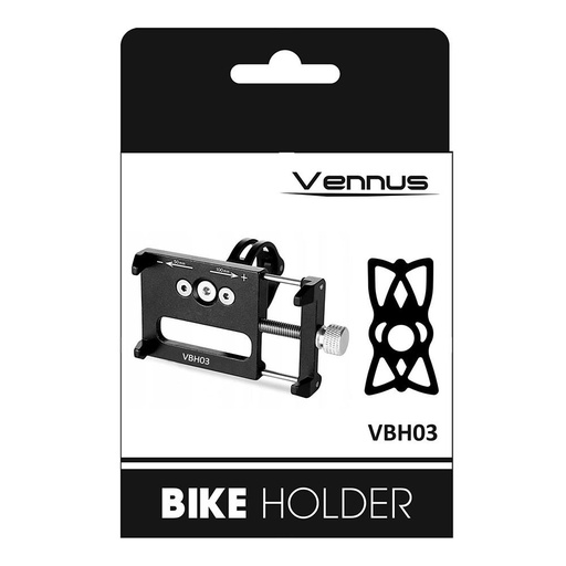 Vennus VBH03 Motorrad- / Fahrrad- Halterung (Schwarz)
