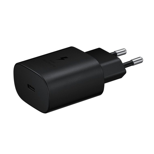 Samsung PD Schnellladegerät USB-C mit Kabel 25W (Schwarz)