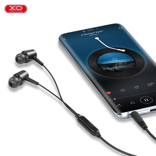 XO EP57 Crown Kopfhörer 3,5 mm jack (Schwarz)