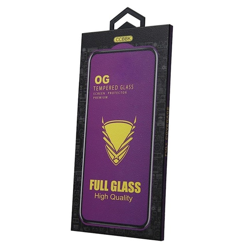 Apple iPhone 15 & iPhone 16 OG Premium Panzerglas (Transparent schwarz mit Rand)
