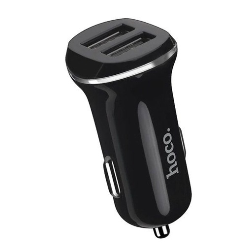Hoco Z1 2.1A Auto- Ladegerät 2xUSB port, Schwarz