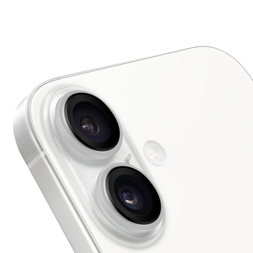 Apple iPhone 16 & iPhone 16 Plus HÜLLE:ME Kameraschutz (Weiß)