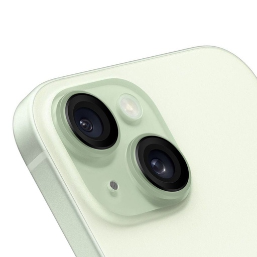 Apple iPhone 15 & iPhone 15 Plus HÜLLE:ME Kameraschutz (Grün)