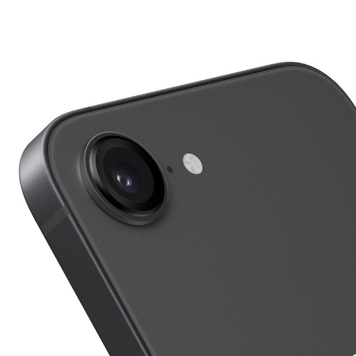 Apple iPhone 16e HÜLLE:ME Kameraschutz (Schwarz)