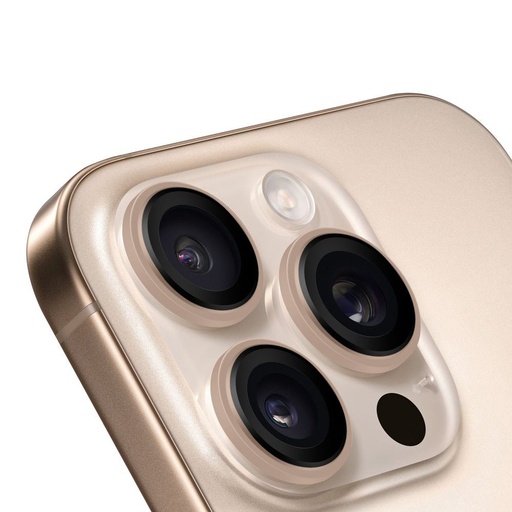 Apple iPhone 16 Pro & iPhone 16 Pro Max HÜLLE:ME Kameraschutz (Braun)