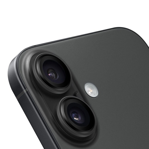 Apple iPhone 16 & iPhone 16 Plus HÜLLE:ME Kameraschutz (Schwarz)