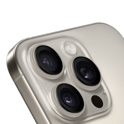 Apple iPhone 16 Pro & iPhone 16 Pro Max HÜLLE:ME Kameraschutz (Titan)