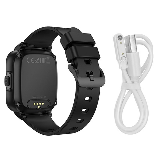Hoco Kinder Smartwatch mit Anruffunktion 4G (Schwarz) - Y104