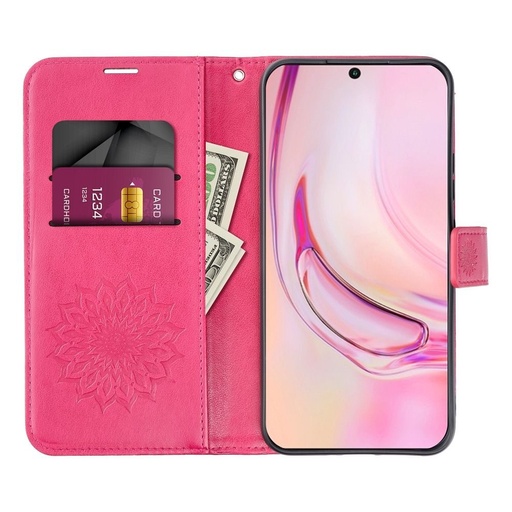 Samsung Galaxy A17 5G Forcell MEZZO aufklappbar Hülle (Magenta)