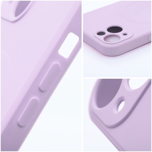 Apple iPhone 17 Pro Max Silicone mag cover magsafe Backcover (Rosa)