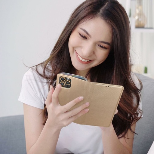 Samsung Galaxy A17 5G Smart book aufklappbar Hülle (Gold)