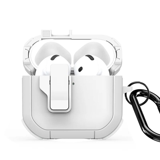 Apple AirPods 4 Dux Ducis Pepc Hülle (Weiß)