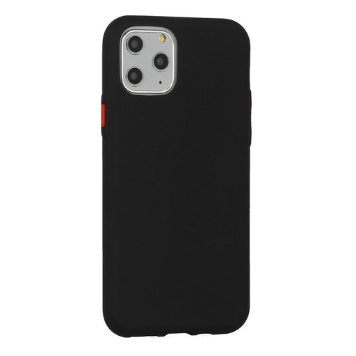 Apple iPhone 11 solid Silikon Backcover (Schwarz)