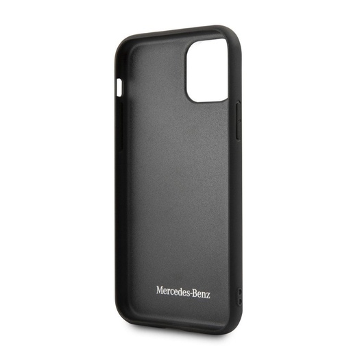 Apple iPhone 11 Mercedes Urban Line Premium Backcover (Schwarz) - MEHCN61ARMBK