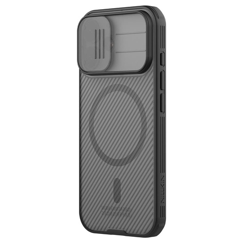 Apple iPhone 17 Nillkin CamShield Pro MagSafe Backcover (Schwarz)
