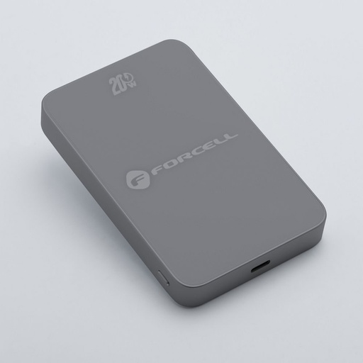 Forcell F-Energy SuperSlim F10K8 MagSafe power bank 15W 10000 mAh (Grau)