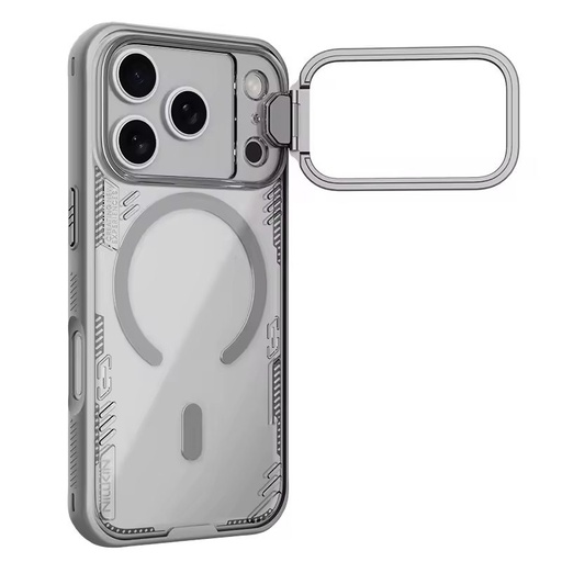 Apple iPhone 17 Pro Max Nillkin Iceblade Prop magsafe Backcover (Grau)