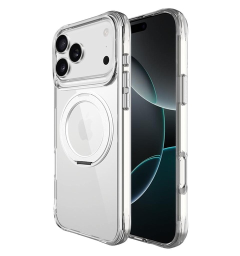 Apple iPhone 17 Pro TOKO Pure MagSafe 360 ring Backcover (Silber)