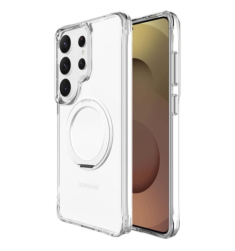 Samsung Galaxy S26 Ultra TOKO Pure MagSafe 360 ring Backcover (Silber)