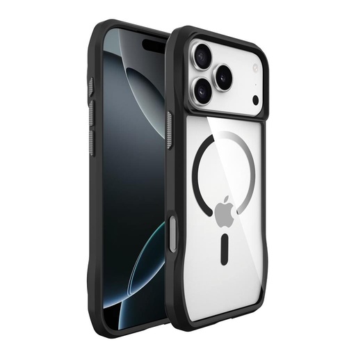 Apple iPhone 17 Pro ROAR Slim Defender MagSafe Backcover (Schwarz)