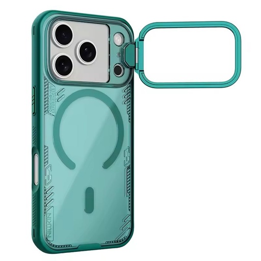 Apple iPhone 17 Pro Nillkin Iceblade Prop magsafe Backcover (Grün)