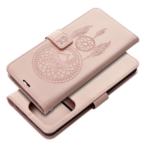 Samsung Galaxy A57 5G Forcell MEZZO aufklappbar Hülle (Rosegold)