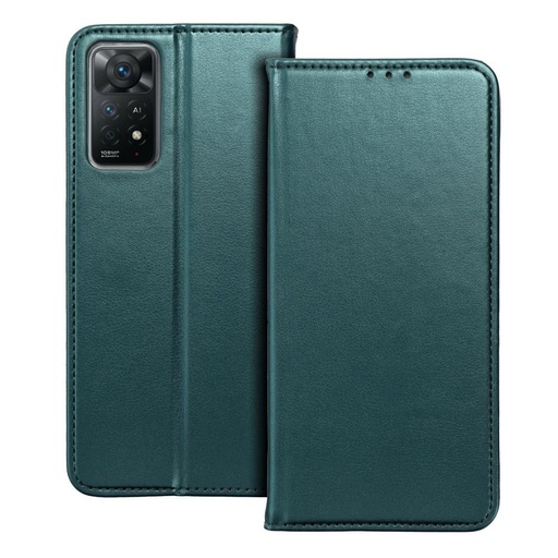 Xiaomi Redmi Note 15 4G Smart book aufklappbar Hülle (Grün)