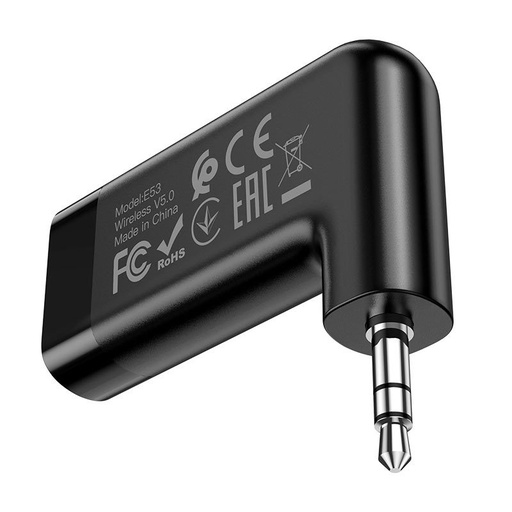 Hoco E53 bluetooth audio adapter, kabellos, LED Statusanzeige , schwarz