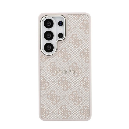 Guess PU Leather 4G Gold Frame Magnetic Samsung Galaxy S26 Ultra (Rosa)