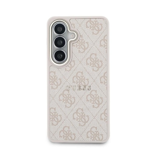 Guess PU Leather 4G Gold Frame Magnetic Samsung Galaxy S26 (Rosa)