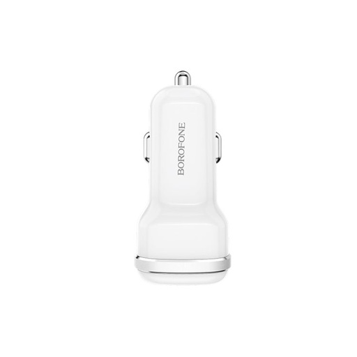 Borofone BZ13 Auto- Ladegerät (2xUSB port), 5V 2,4A, weiß