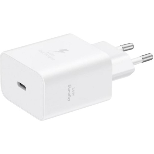 Samsung Netz- Ladegerät 45W USB-C + Kabel (Weiß)