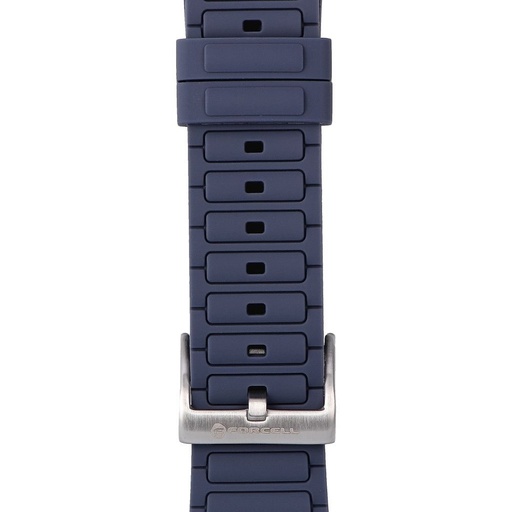 Forcell F-Design FA06 Silikon Riemen Apple Watch 42 / 44 / 45 / 49 mm (Blau)