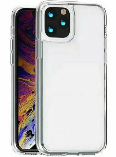 Apple iPhone 12 Pro Max 1,8 mm dünn Silikon Backcover (Transparent)
