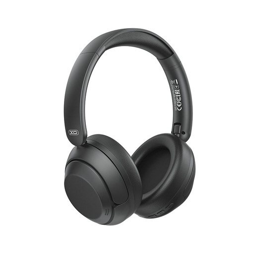 XO BE60 ANC drehbar und zusammenklappbar Metall Bluetooth Kopfhörer (Schwarz)