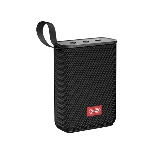 XO F74 tragbar wasserdicht kabellos Lautsprecher IP66 (Schwarz)