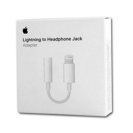 Apple Lightning - 3,5 mm Jack Adapter (Weiß)