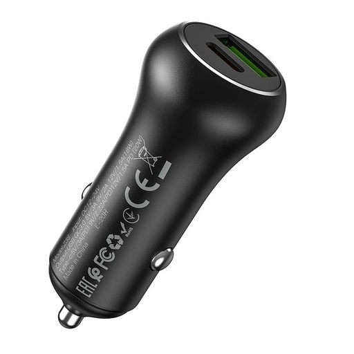 Hoco Z38 Auto- Schnellladegerät (PD + QC Laden), QC 3.0, 38W, schwarz
